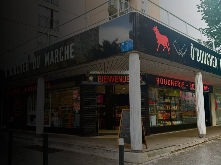 O'boucher du marche à Noisy-le-sec